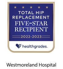 Total Hip Replacement Five-Star Recipient
