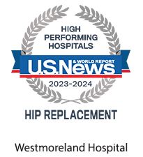 US News badge Hip Replacement